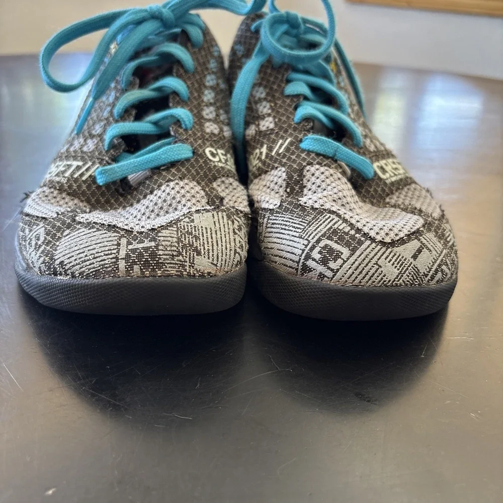 Reebok CrossFit Nano 5.0 Training Shoes Blue Black Gray Womens Sneakers Sz 7.5